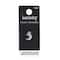 12 Pack: Sterling Silver Moon Icon Charm by Bead Landing™